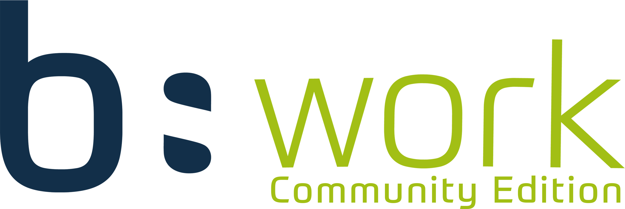 bswork_Community Edition Logo blue:solution - work community edition