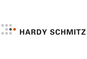 Logo Hardy Schmitz - Großhandel für Elektrotechnik und Systemdienstleistungen. Partner für Handel, Handwerk und Industrie - seit über 90 Jahren.