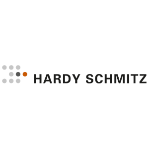 Logo Hardy Schmitz - Großhandel für Elektrotechnik und Systemdienstleistungen. Partner für Handel, Handwerk und Industrie - seit über 90 Jahren.