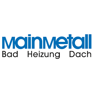 Logo Mainmetall - Großhandelsunternehmen für Badezimmereinrichtungen, Installations-, Heizungs- und Spenglereibedarf.